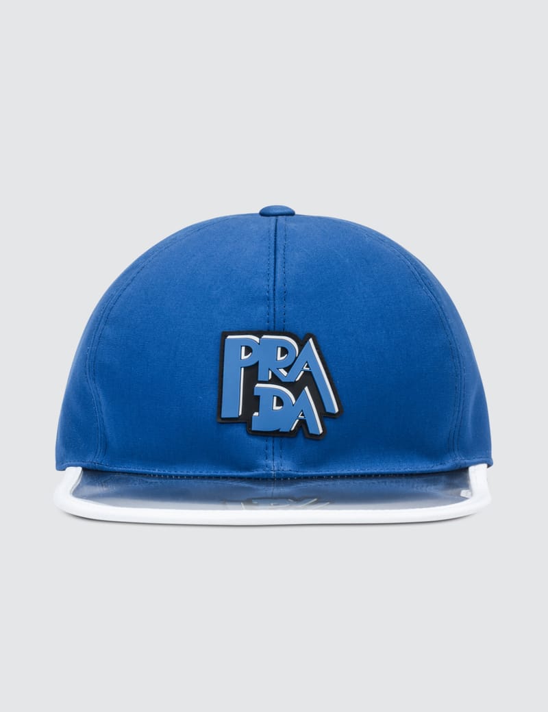 Prada - PVC Rubber Logo Cap | HBX