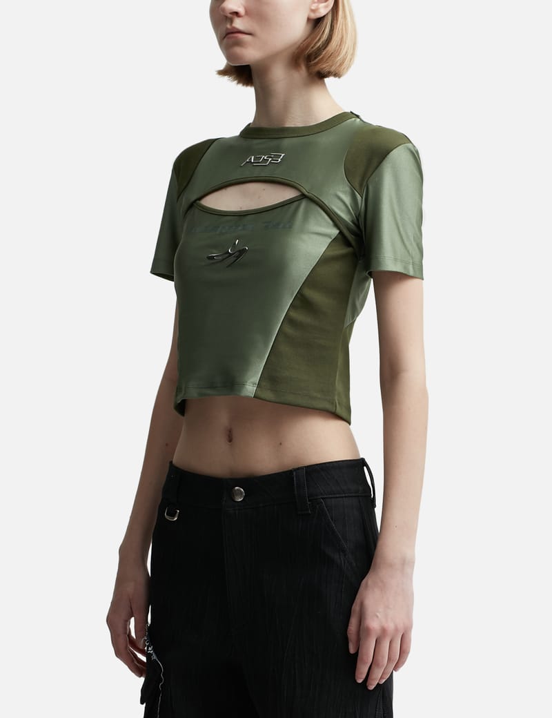 Andersson Bell - Cut-Out Racing T-shirt | HBX - HYPEBEAST 為