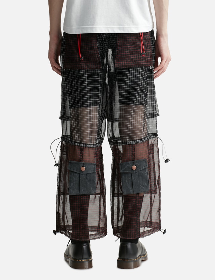 Drawstring Check Pants