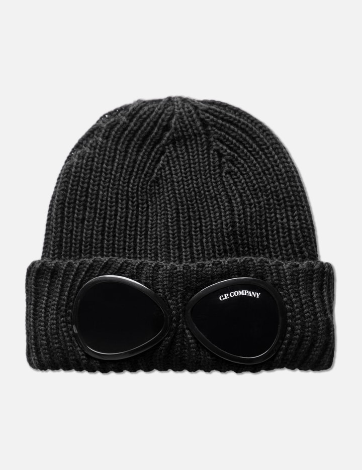 C.P. Company - EXTRAFINE MERINO WOOL GOGGLE BEANIE | HBX
