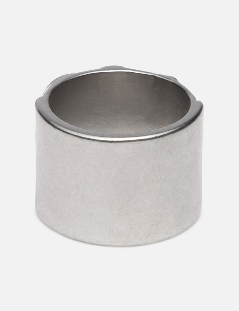 ☆MM6 Maison Margiela☆ FASHION PROPS エンボスロゴ リング MM6 Maison Margiela リング メゾンマルジェラ エムエムシックス