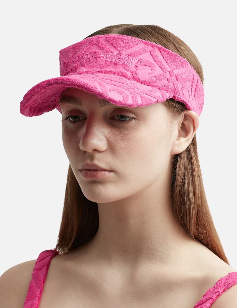 Marine Serre - Sponge-Jacquard Visor | HBX