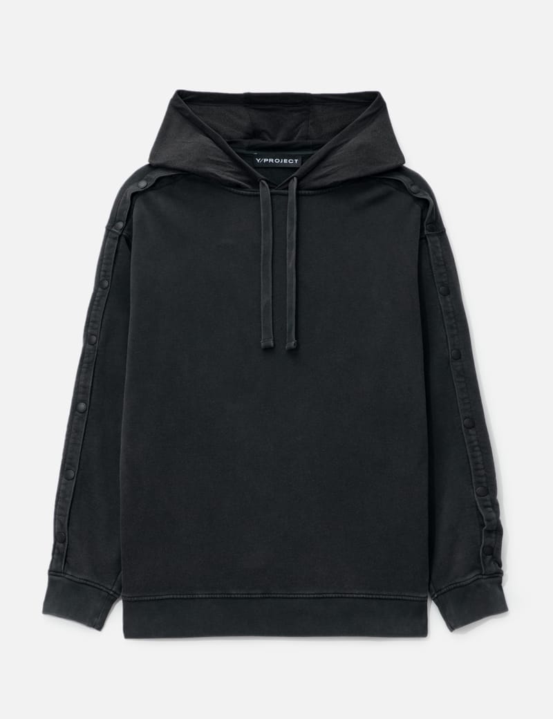 Y/PROJECT - Snap Insert Hoodie | HBX - Globally Curated
