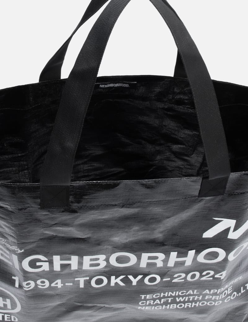 NEIGHBORHOOD - LOGO FLEXIBLE BAG-L | HBX - Globally Curated 