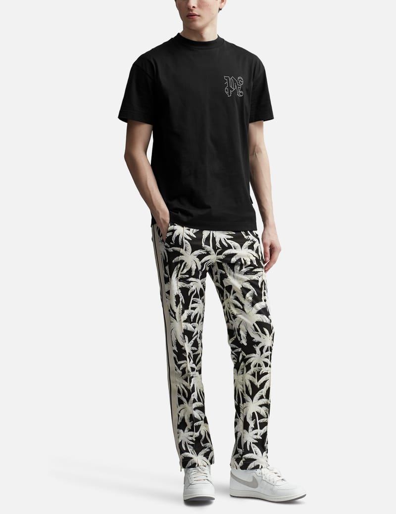 Palm Angels - MONOGRAM STUD CLASSIC T-SHIRT | HBX - Globally