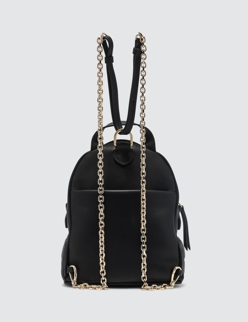 バックパック・リュック Maison Margiela Black nappa leather mini Glam Slam backpack MAISON MARGIELA 'Glam Slam Mini' backpack - Backpacks