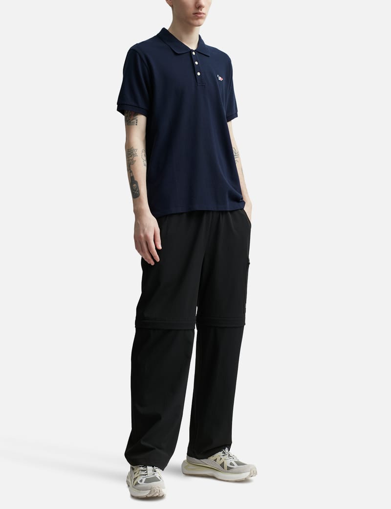 Maison Kitsuné - Tricolor Fox Patch Classic Polo Shirt | HBX