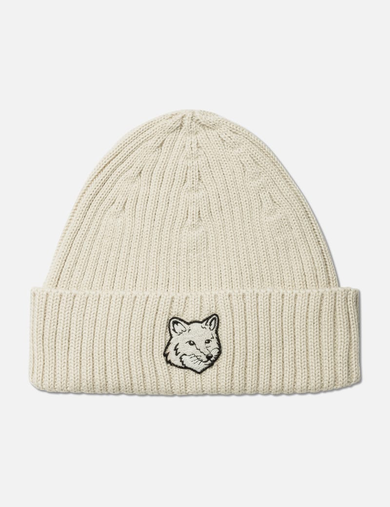 帽子 Maison Kitsune BOLD FOX HEAD BEANIE BOLD FOX HEAD BEANIE – On Sale Now with Up to 9% Off