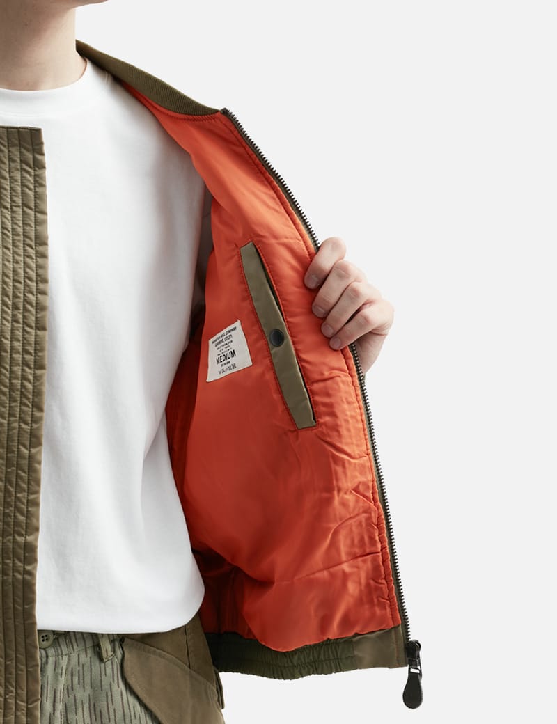 Maharishi - Upcycled WEP MA1 Flight Jacket | HBX - Globally