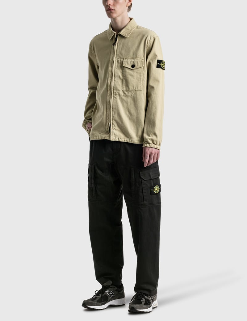 Stone Island - Garment Dyed Overshirt | HBX