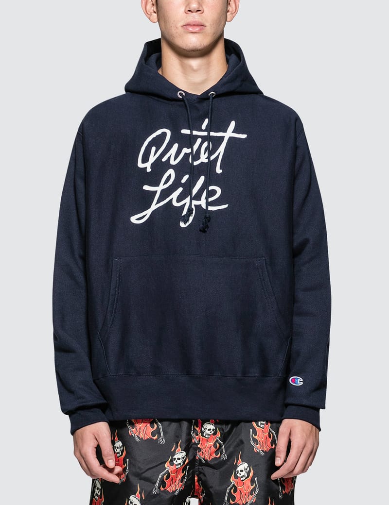 Champion Reverse Weave x The Quiet Life Cursive Hoodie | HBX