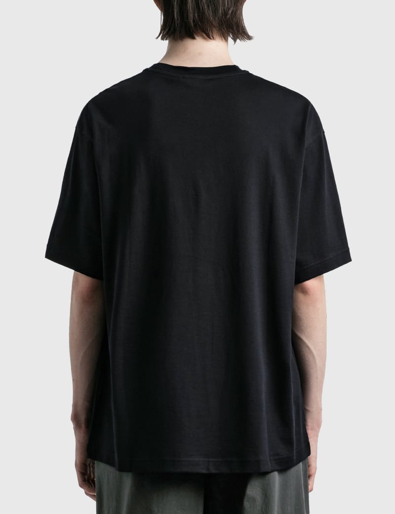 【関税込み】Acne Studios ブラック フェード Tシャツ Acne Studios - Crew neck t-shirt - Relaxed unisex fit