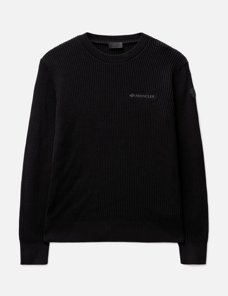 Black cheap moncler sweater