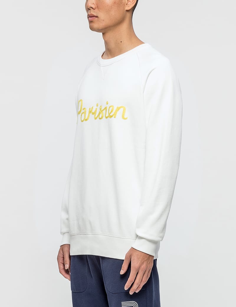 Maison Kitsun Parisien Sweatshirt HBX Globally Curated