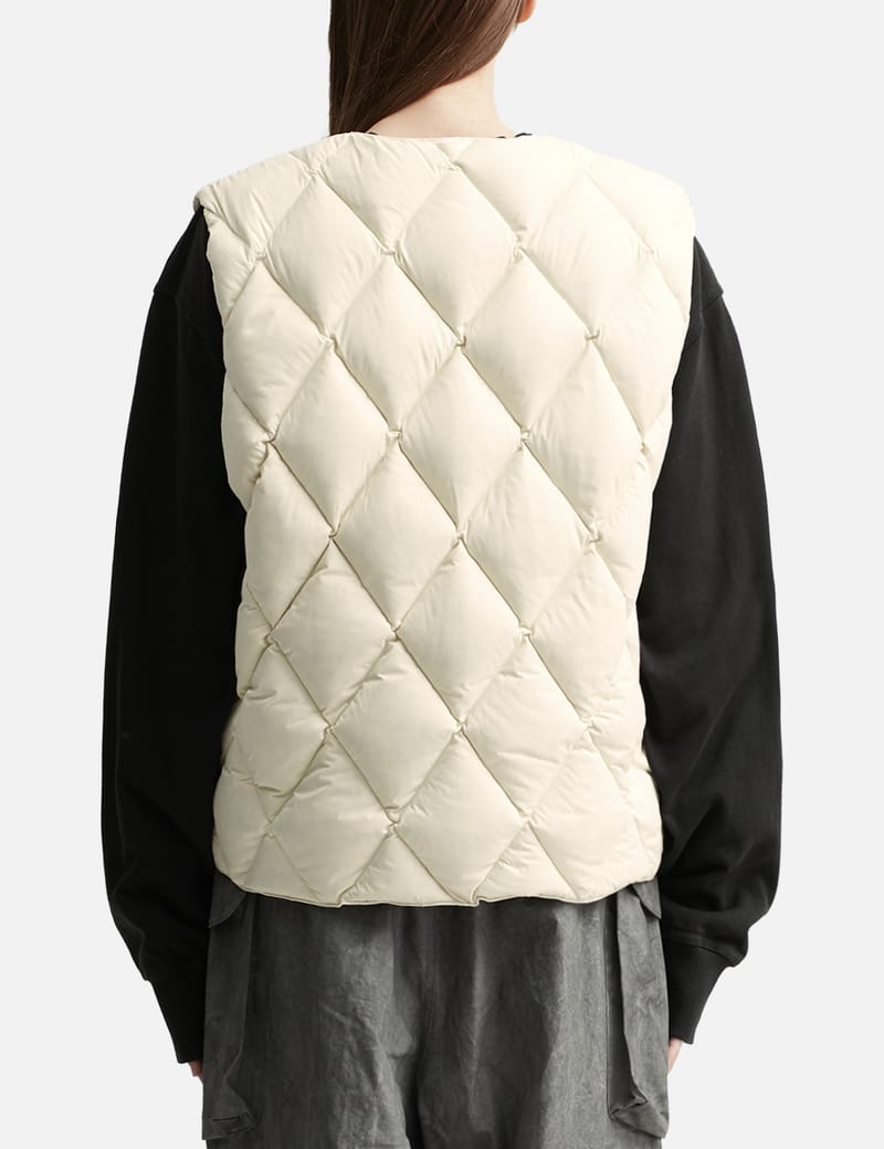 stussy REVERSIBLE QUILTED VEST-
