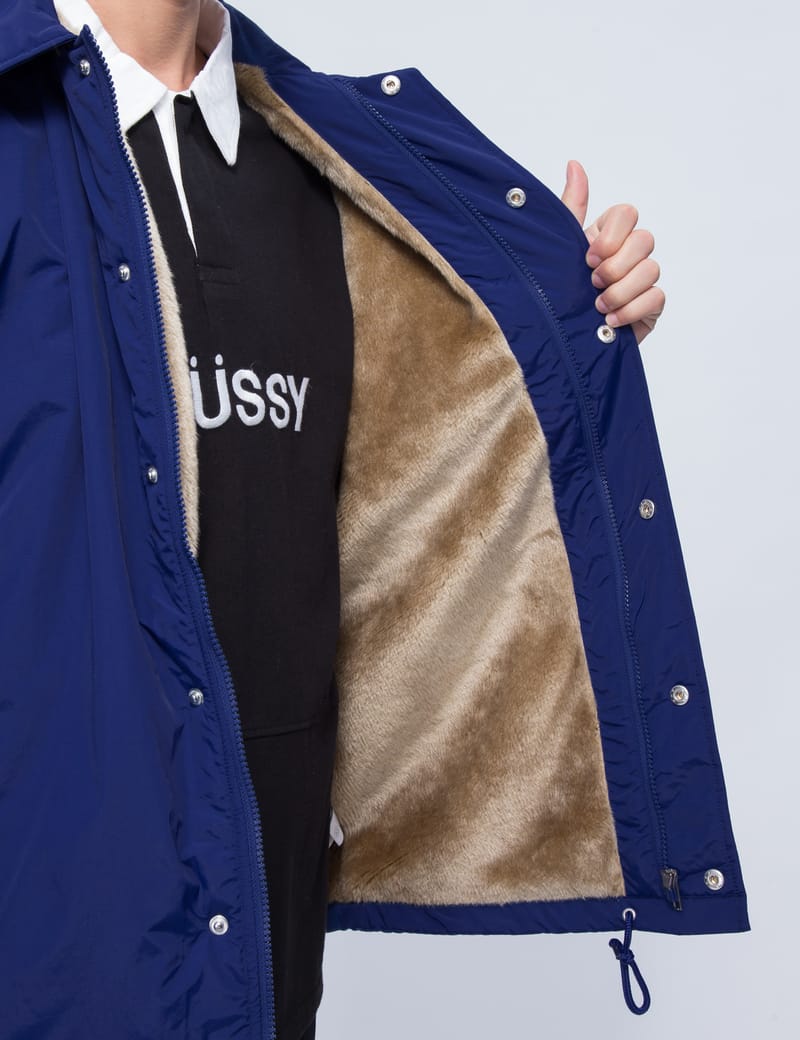 Stüssy - Smooth Stock Coach Jacket | HBX - Globally Curated Stüssy - Smooth Stock Coach Jacket | HBX - Globally Curated