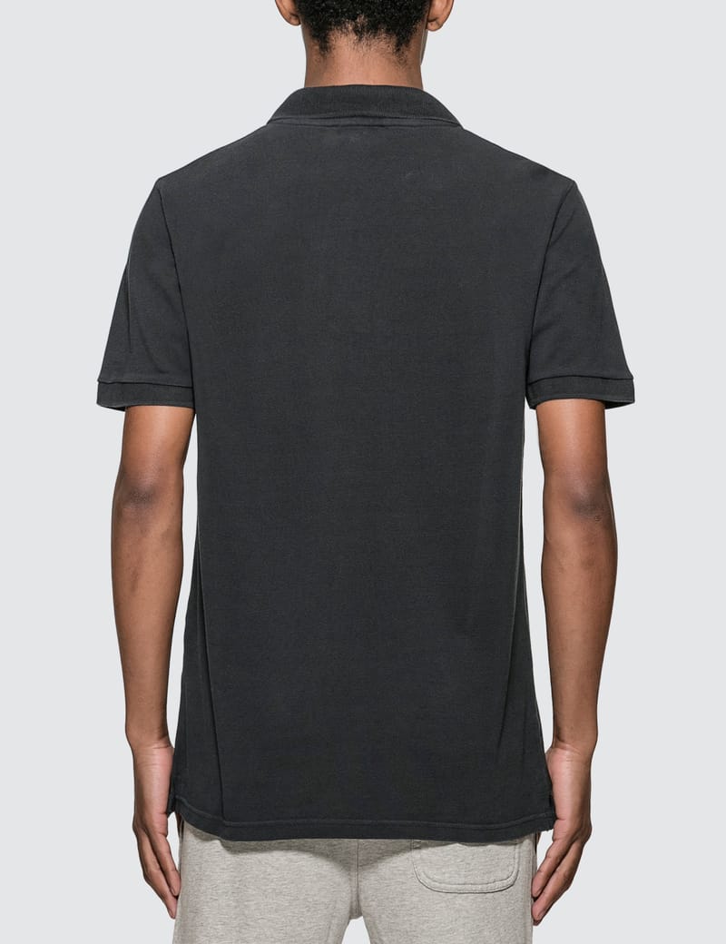 Maison Kitsuné - Double Fox Head Patch Polo | HBX - Globally