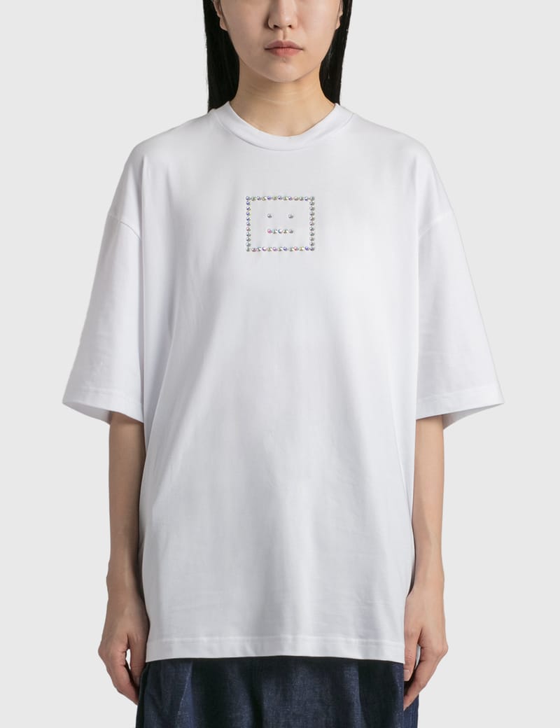 Acne Studios FACEフェイスロゴ オーバーサイズ Tシャツ Acne Studios - Face Logo T-shirt | HBX - Globally Curated