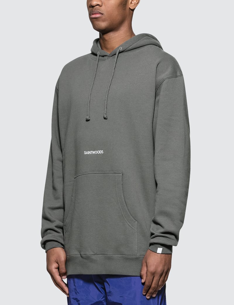 Saintwoods - Embroidered Logo Hoodie | HBX - Globally