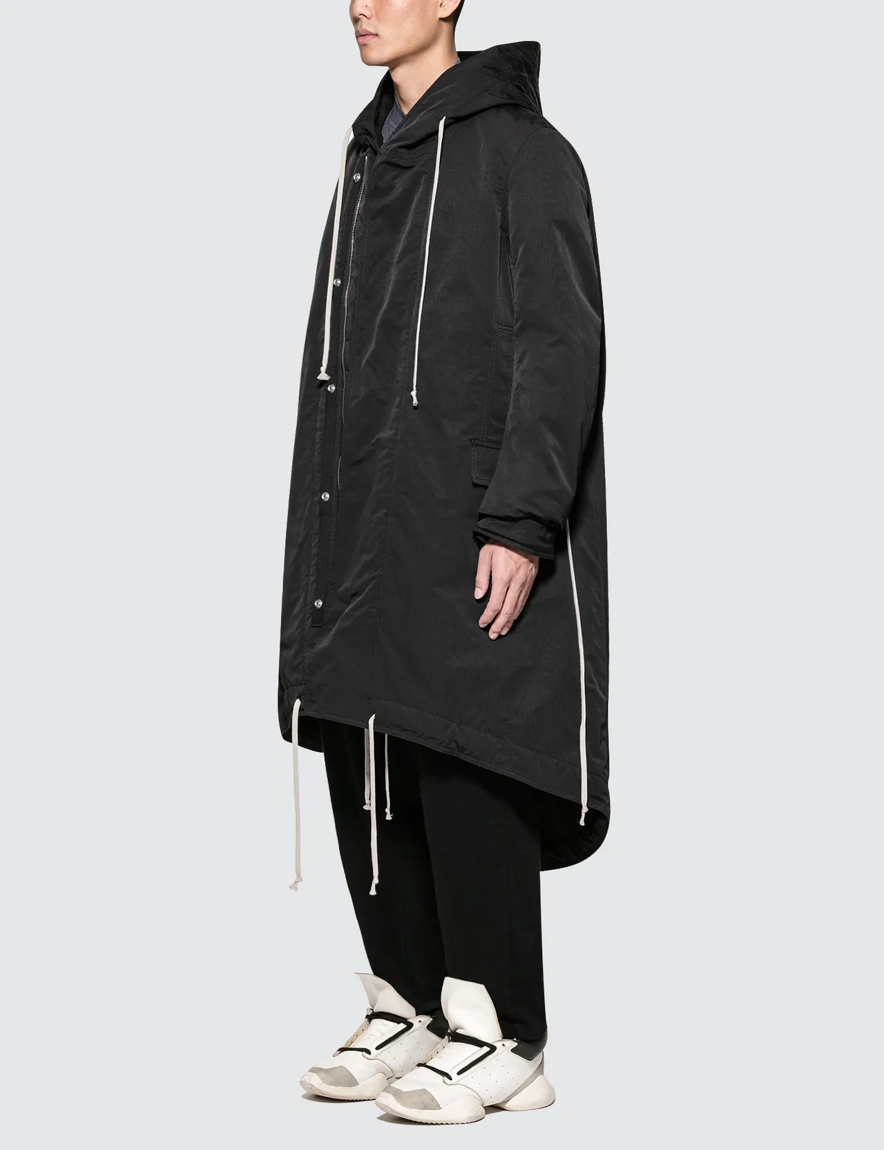 アウトレット 美品 rickowens fishtail 中綿コート | reumareica.com