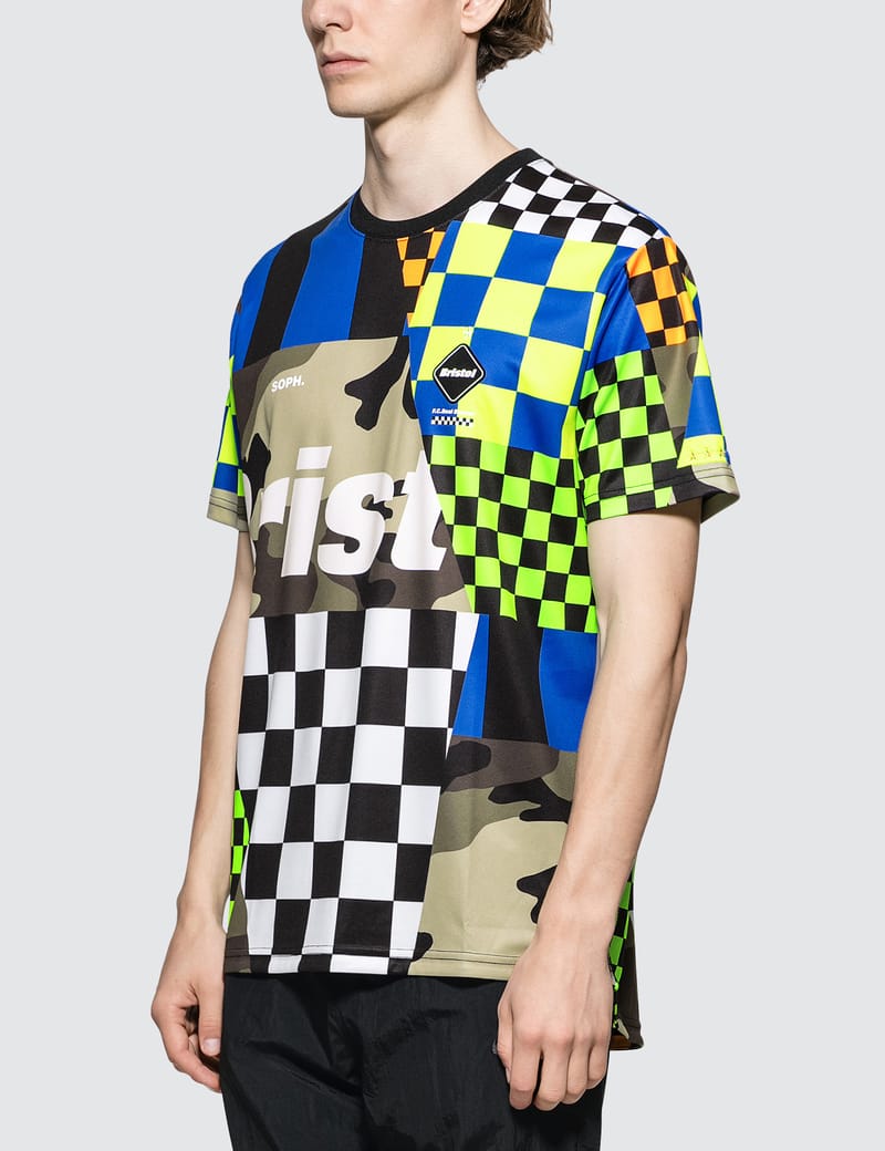 F.C. Real Bristol - Multi-Pattern S/S T-Shirt | HBX - Globally