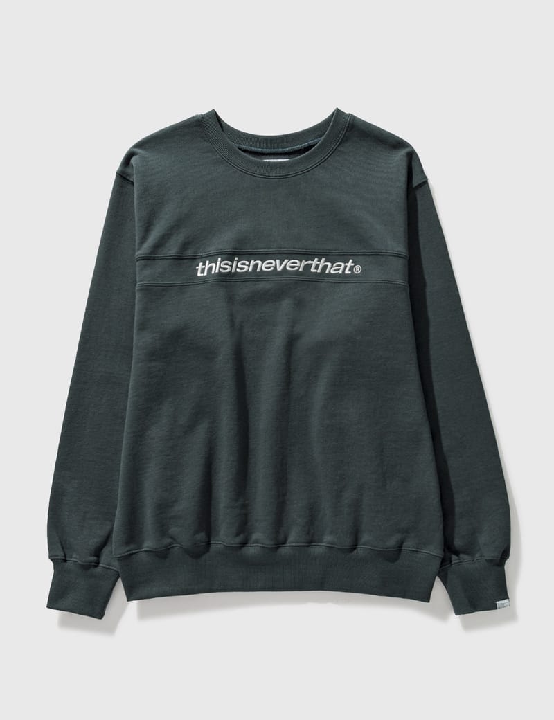 thisisneverthat 【T-Logo Crewneck】ロゴスウェット