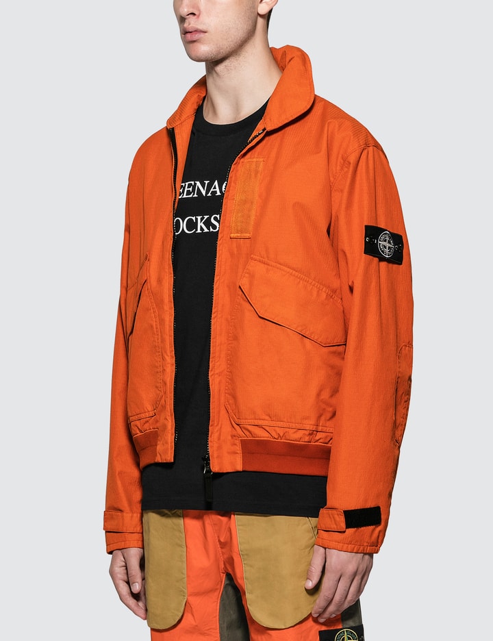 Stone Island - Reflective Weave Ripstop-TC Jacket | HBX - ハイプビースト ...