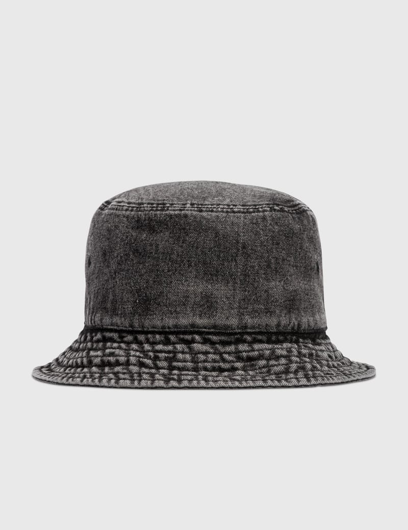 We11done - Washed Denim Bucket Hat | HBX - Globally Curated