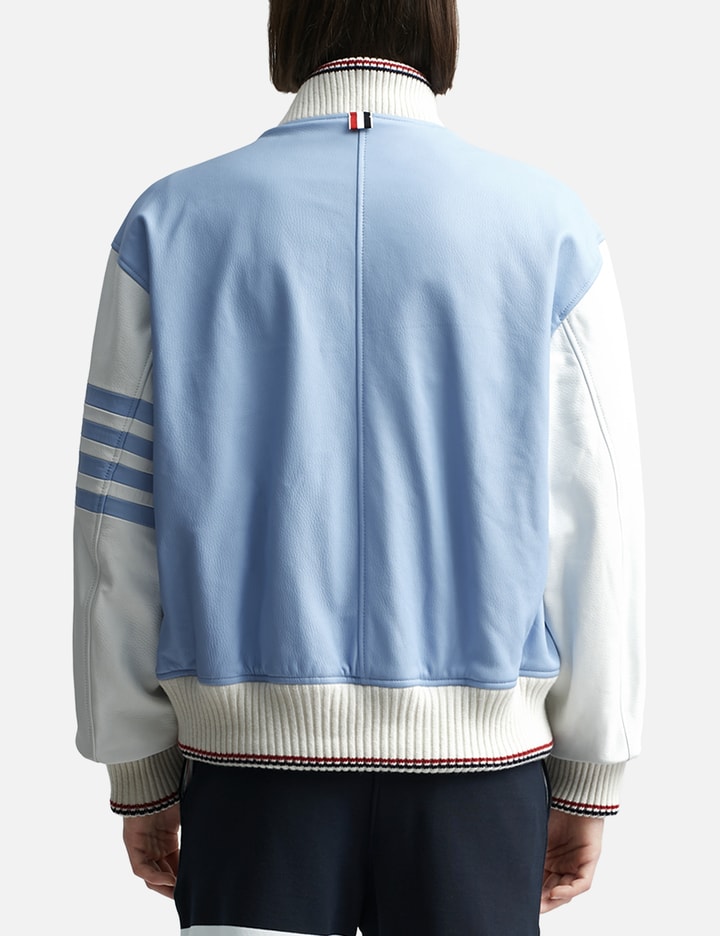 Thom Browne Oversized Knit Rib Blouson Jacket HBX Globally