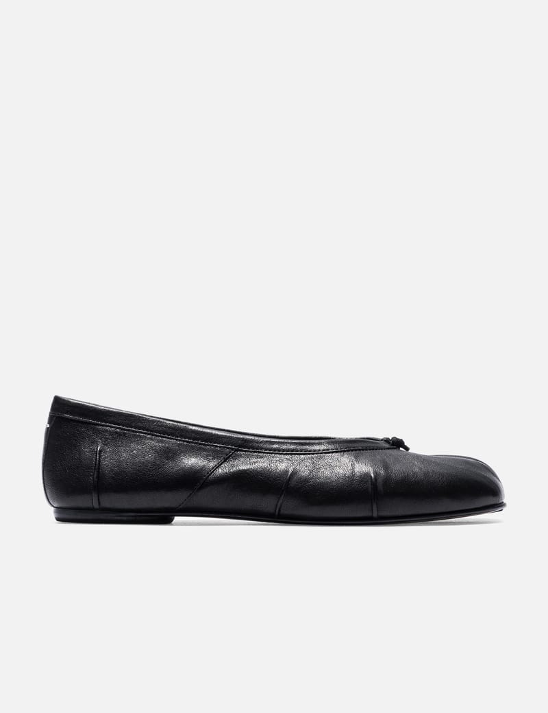 Maison Margiela - Tabi Leather Ankle Strap Ballerina | HBX
