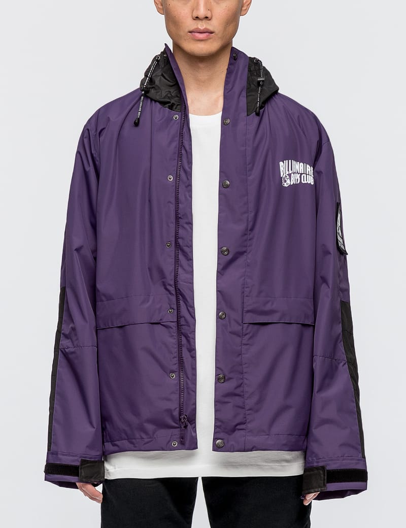 Billionaire boys outlet club purple jacket