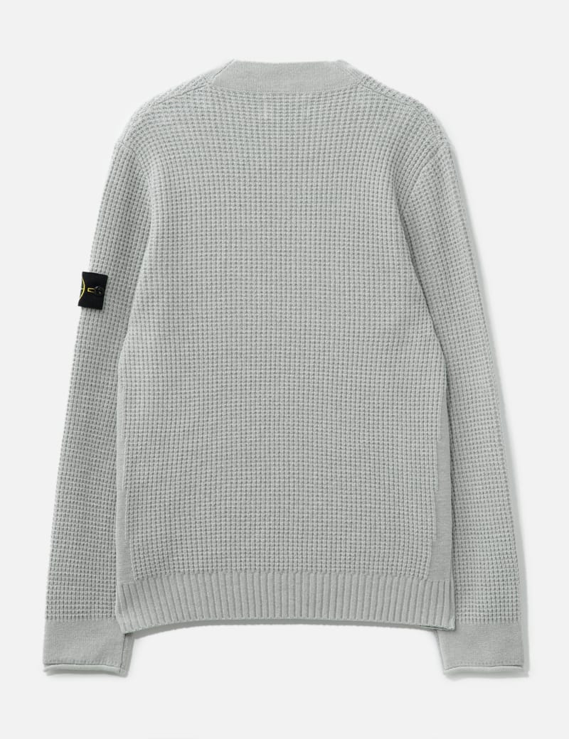 トップス 2011AW STONE  CHENILLE KNIT JUMPER Stone Island - Cotton Chenille Sweater | HBX