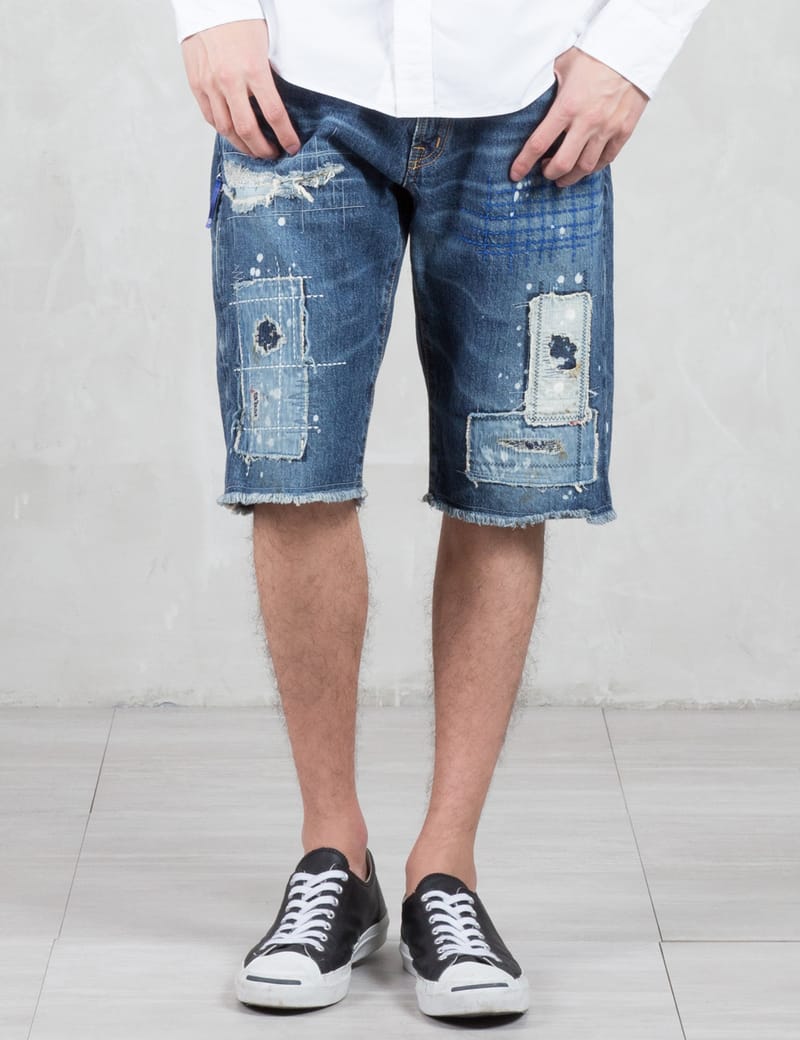 Denim By Vanquish & Fragment - Remake Denim Short Pants | HBX