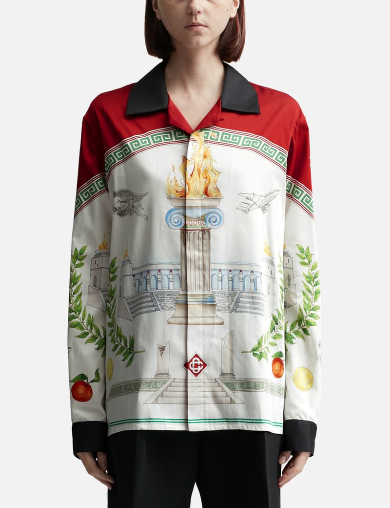 Casablanca - Short Sleeve Cuban Collar Shirt | HBX
