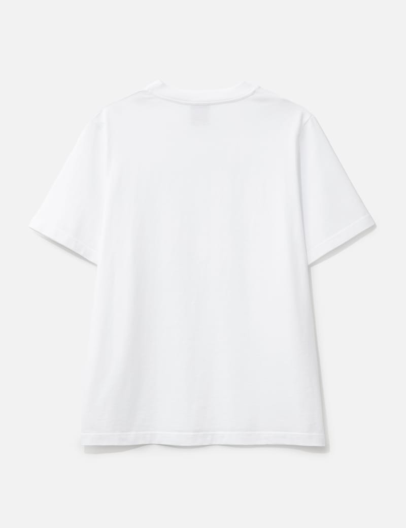 【関税込み】We11done ブラック Heart Cross レイヤード Tシャツ We11done - We11done Side Logo T-shirt | HBX - Globally