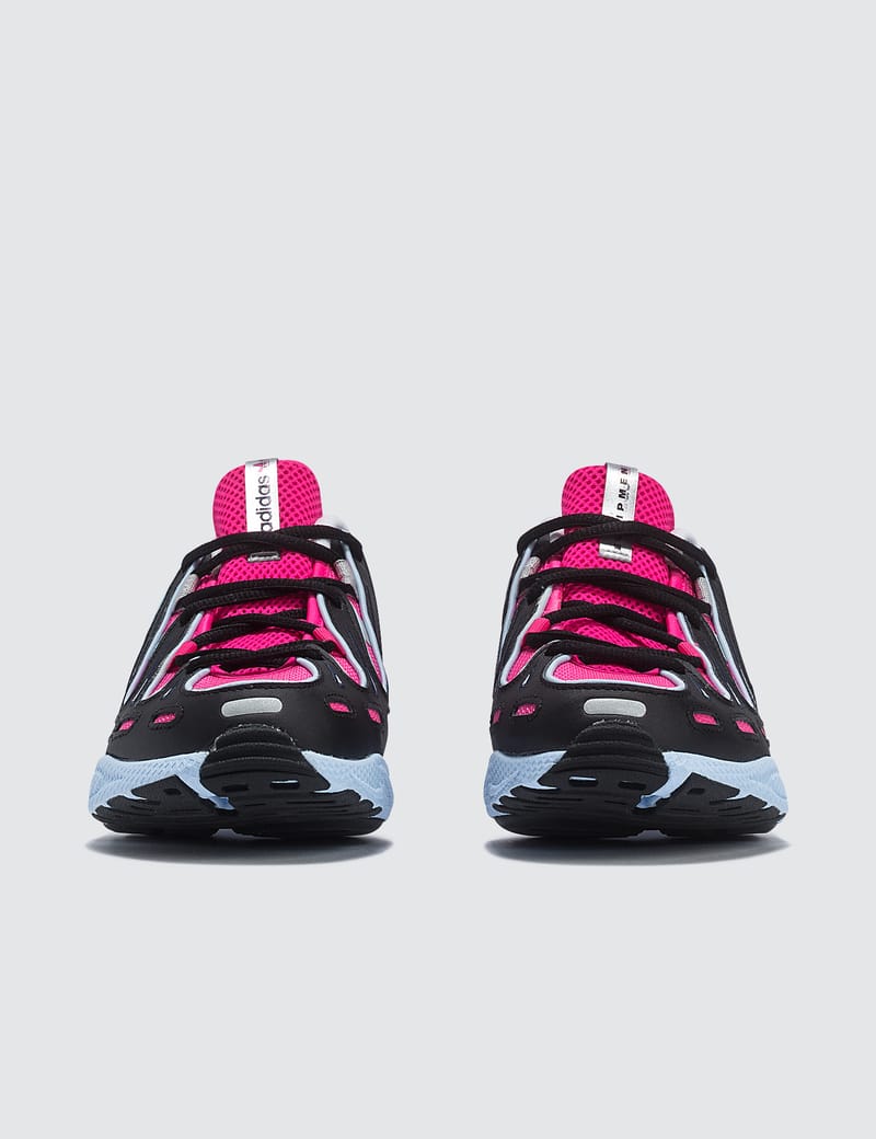 Adidas originals eqt gazelle trainers in navy and pink on sale