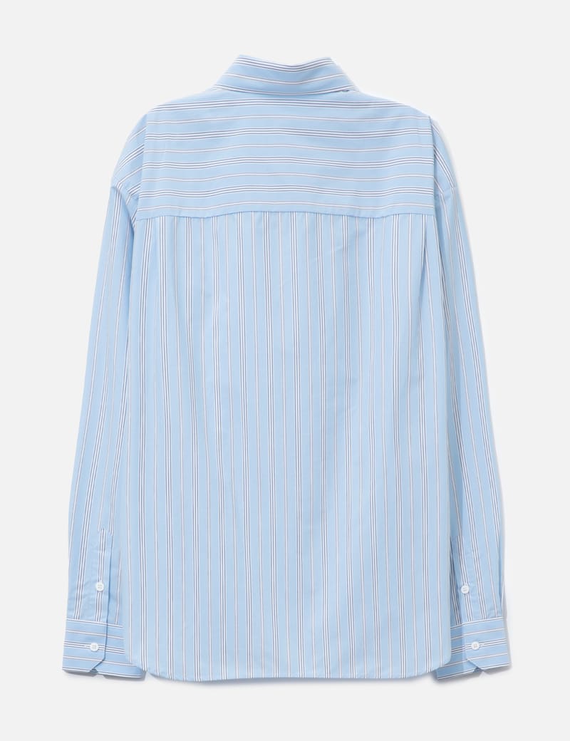 Charles Jeffrey Loverboy Hold Me Shirt - Crisp striped cotton with