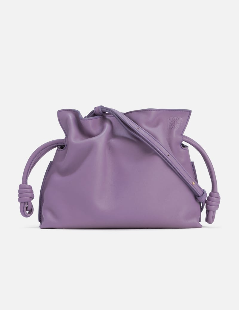 LOEWE ショルダーバッグ FLAMENCO CLUTCH MINI Mini Flamenco clutch in nappa calfskin Green - LOEWE