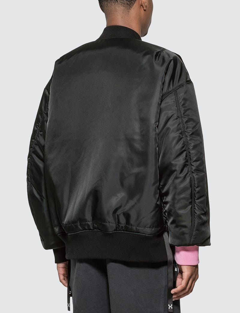 希少 美品 ヘルムートラング Crossover Bomber jacket - メルカリ