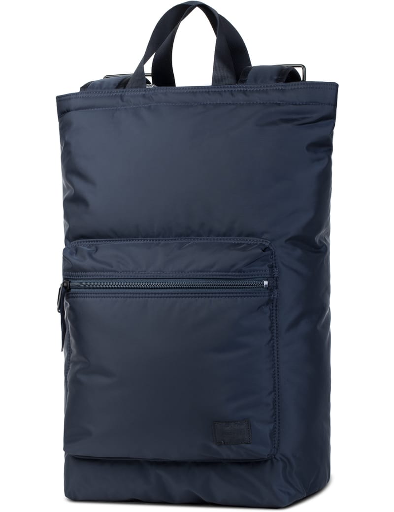 HEADPORTER  MASTER NAVY ショルダーバッグ HEADPORTER MASTER NAVY Printed Cross Body Bag Navy | PLAYFUL