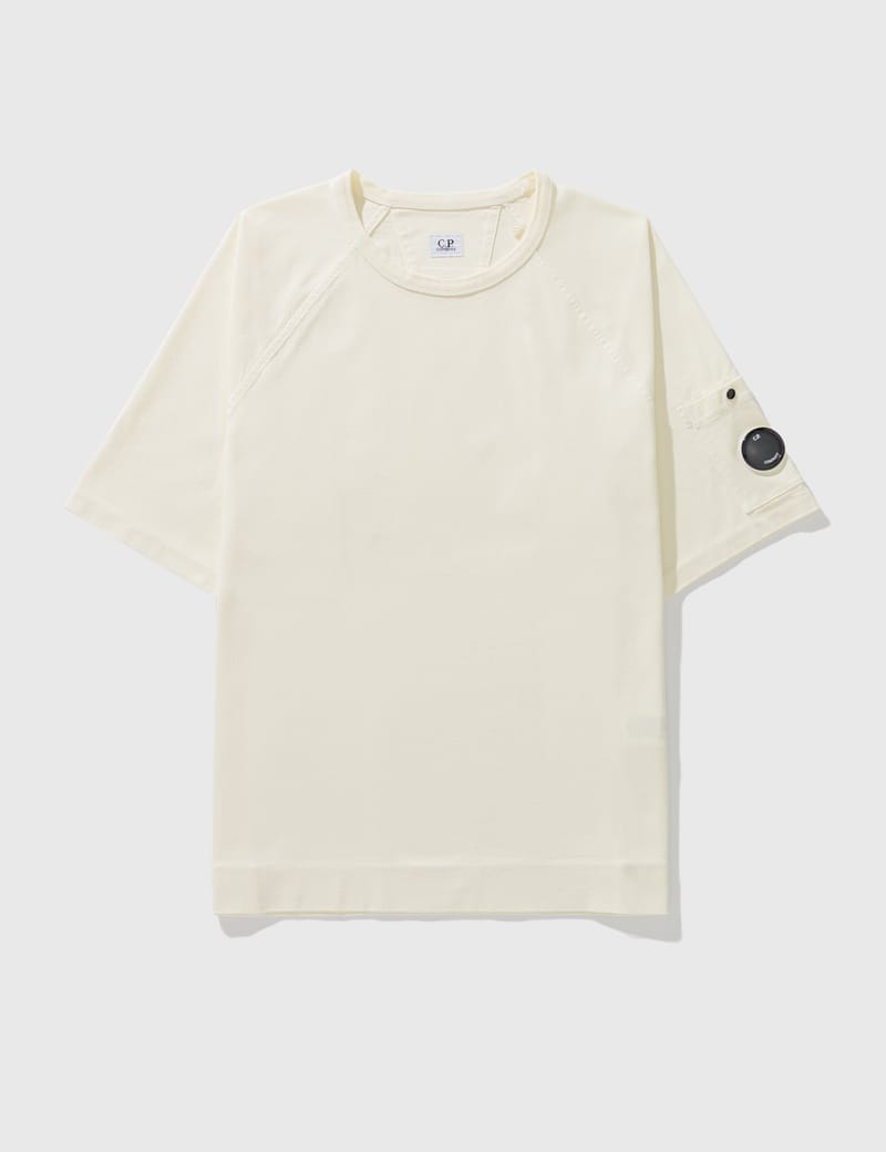 C.P. Company - Heavy Jersey Mixed Short Sleeve Sweatshirt