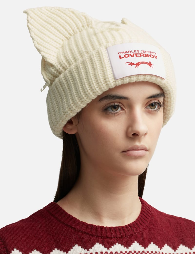 Charles Jeffrey Loverboy - CHUNKY EARS BEANIE | HBX - Globally