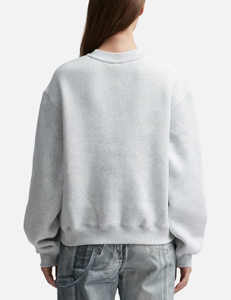 人気ロゴスウェット【alexanderwang】puff logo sweatshirt