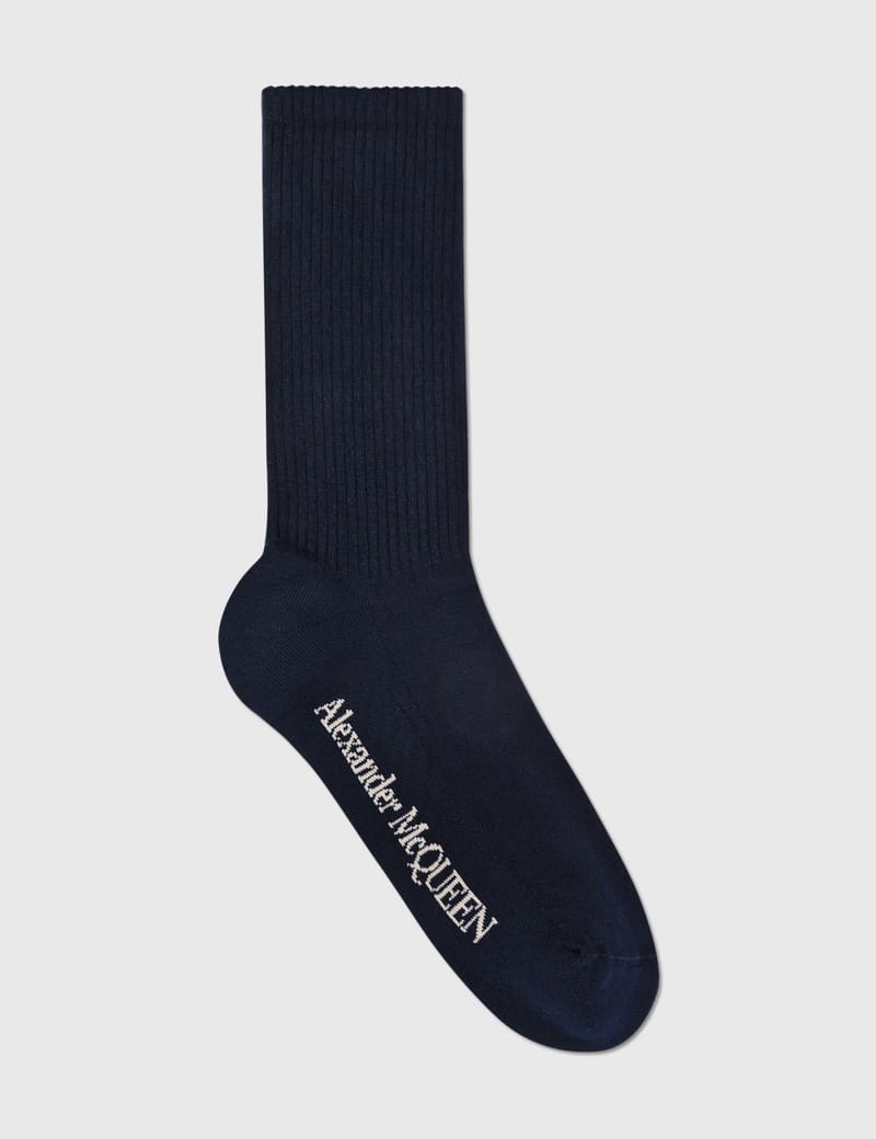 Alexander McQueen グラフィティ ソックス 23AW サイズＬ Alexander McQueen グラフィティ ソックス 23SS サイズM