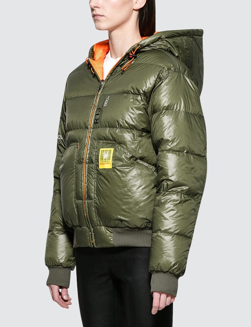 R13 Reversible Puffer Down Jacket HBX Globally Curated