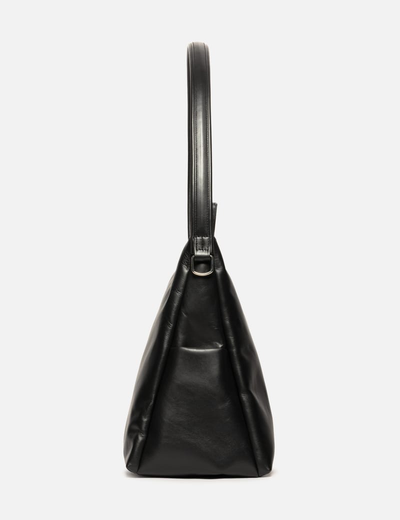 CLESSTE Leather Nomad Bag - 黑色柔軟牛皮旅行包，多隔層設計與堅固