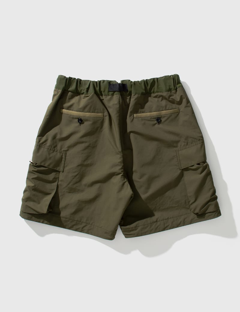 美品✨sacai Ripstop Cargo Short NVY 22SS Sacai - Ripstop Cargo Shorts | HBX - Globally Curated