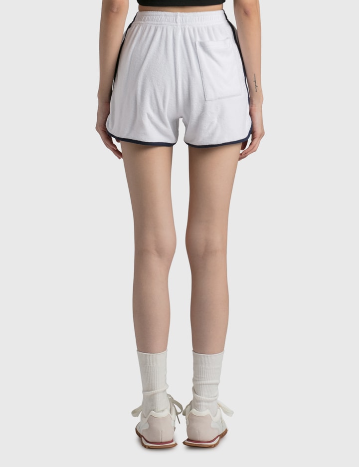 Sporty & Rich - Prince Sporty Terry Shorts | HBX
