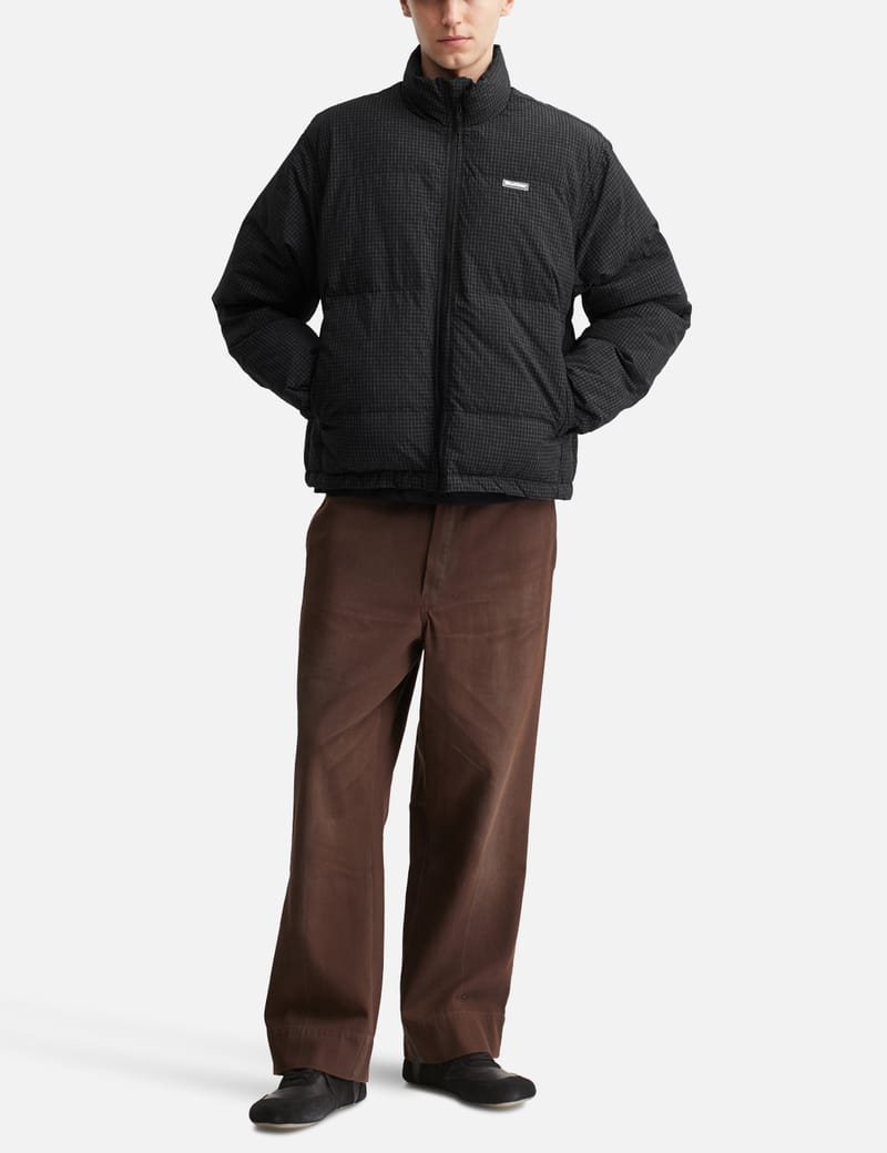 Butter Goods Endure Puffer Jacket - Wide-fit checkered puffer with