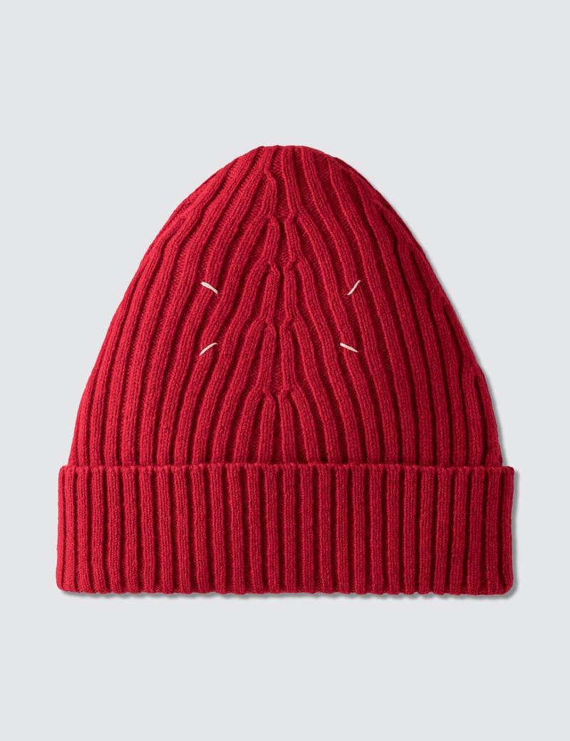 Maison Margiela - Ribbed Beanie | HBX - Globally Curated Fashion